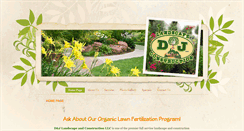 Desktop Screenshot of djlandscapeconstruction.com